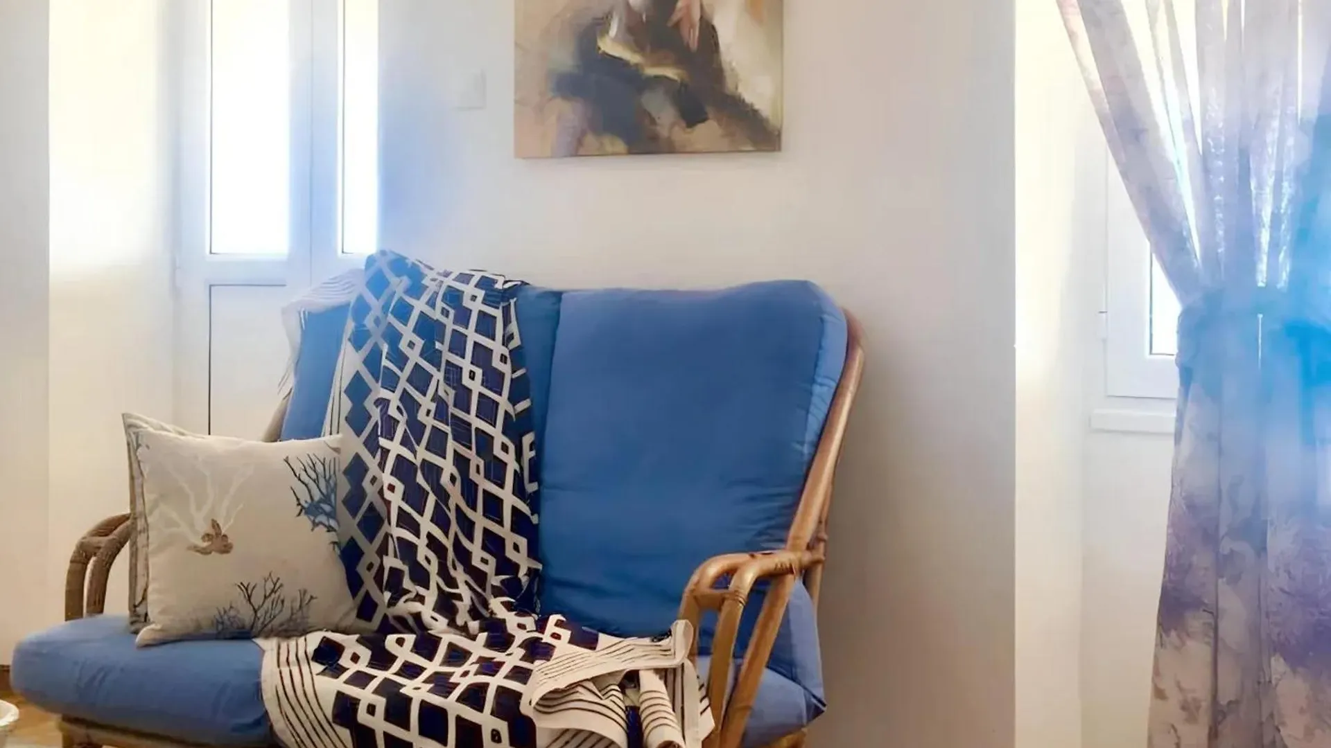 3 Bedrooms Appartement With Sea View Enclosed Garden And Wifi At Tzamarelata 5 Km Away From The Beach